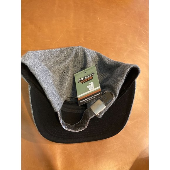 Northwest Vibes Supply Co. The Wooly Snapback, Gray, Adjustable, NWT - Picture 2 of 3